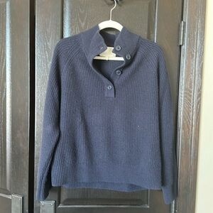 Naked Cashmere navy blue sweater.